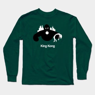 King Kong Movie Minimal Fan Art 1933 Long Sleeve T-Shirt